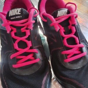 Nike REAX Run 7 Womens Running Shoes Pink & Black Women's  Size USA 10